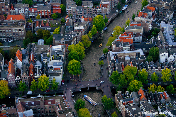 Amsterdam Luchtfoto Arthur van der Kooij